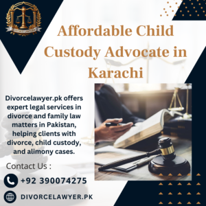 Affordable Child Custody Advocate in Karachi